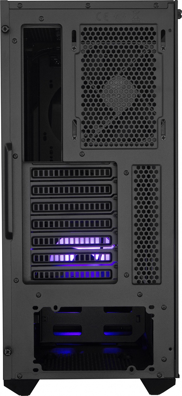 Корпус Cooler Master MasterBox K501L RGB TG черный без БП ATX 5x120mm 4x140mm 1xUSB2.0 1xUSB3.0 audio bott PSU