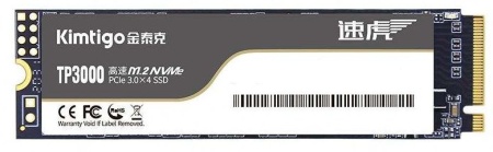 Накопитель SSD Kimtigo PCIe 3.0 x4 256GB K256P3M28TP3000 TP-3000 M.2 2280