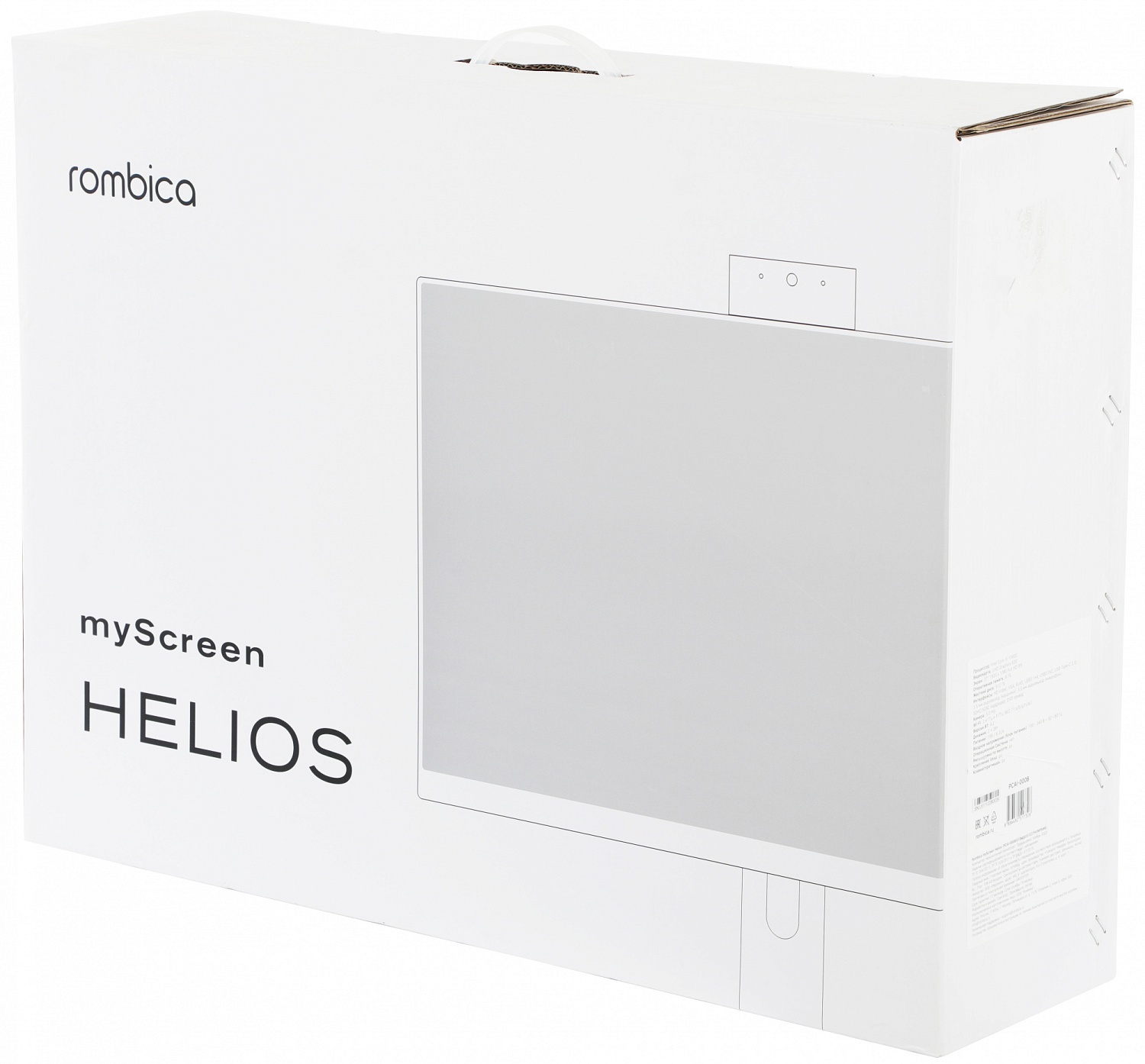 Моноблок Rombica Helios 27" Full HD i5 10400 (2.9) 16Gb SSD512Gb UHDG 630 DVDRW CR Windows 11 Professional GbitEth WiFi BT клавиатура мышь Cam черный 1920x1080