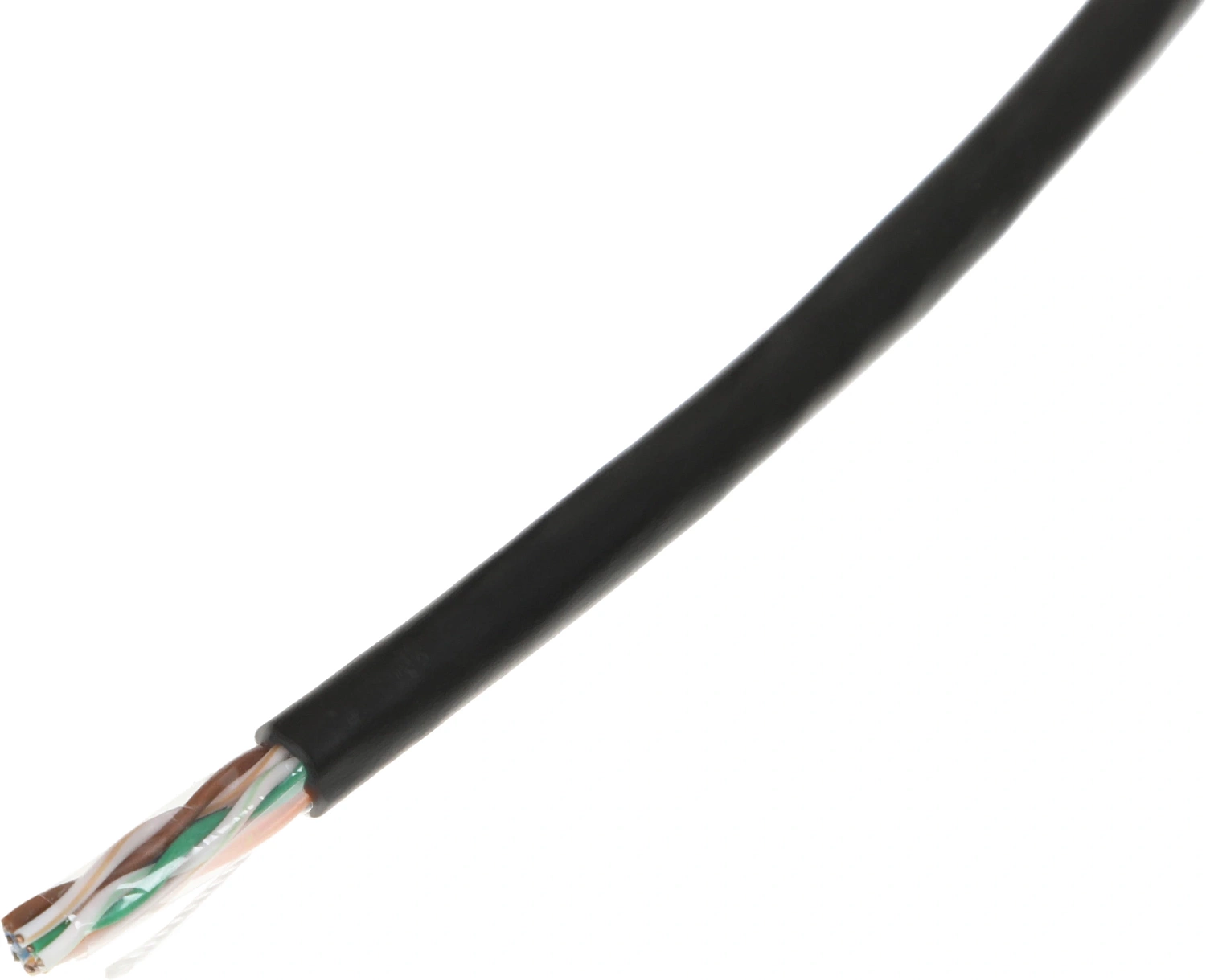 Кабель информационный ITK LC3-C5E04-139 кат.5E U/UTP 4X2X24AWG LDPE внешний 305м черный