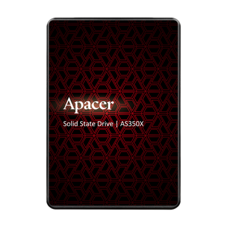 Твердотельный накопитель Apacer SSD PANTHER AS350X 2TB SATA 2.5" 7mm, R560/W540 Mb/s, 3D NAND, IOPS 93K/80K, MTBF 1,5M, 600TBW, Retail, 3 years (AP2TBAS350XR-1)