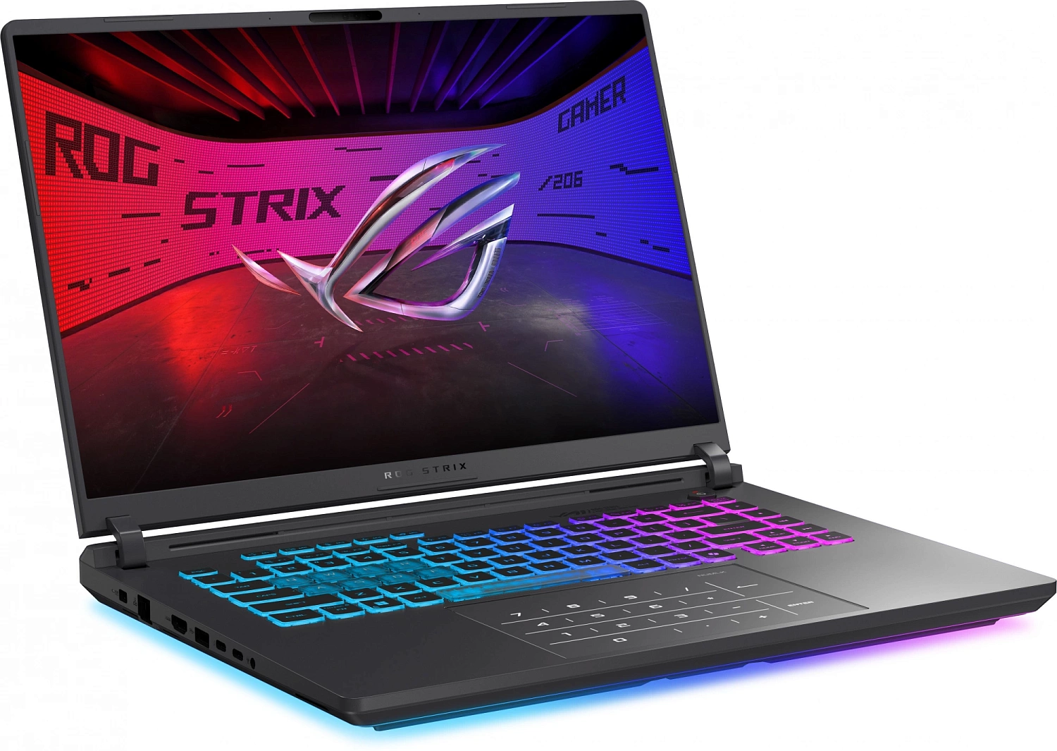 Ноутбук Asus ROG Strix G16 G615LR-S5222 Core Ultra 9 275HX 32Gb SSD1Tb NVIDIA GeForce RTX5070Ti 12Gb 16" IPS WQXGA (2560x1600) без ОС grey WiFi BT Cam (90NR0LR1-M009A0)