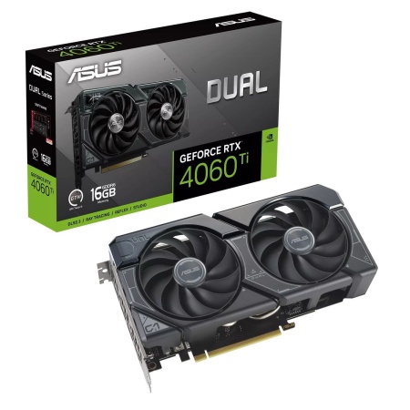 Видеокарта DUAL-RTX4060TI-16G //RTX4060TI 16G,HDMI,DP*3,16G,D6