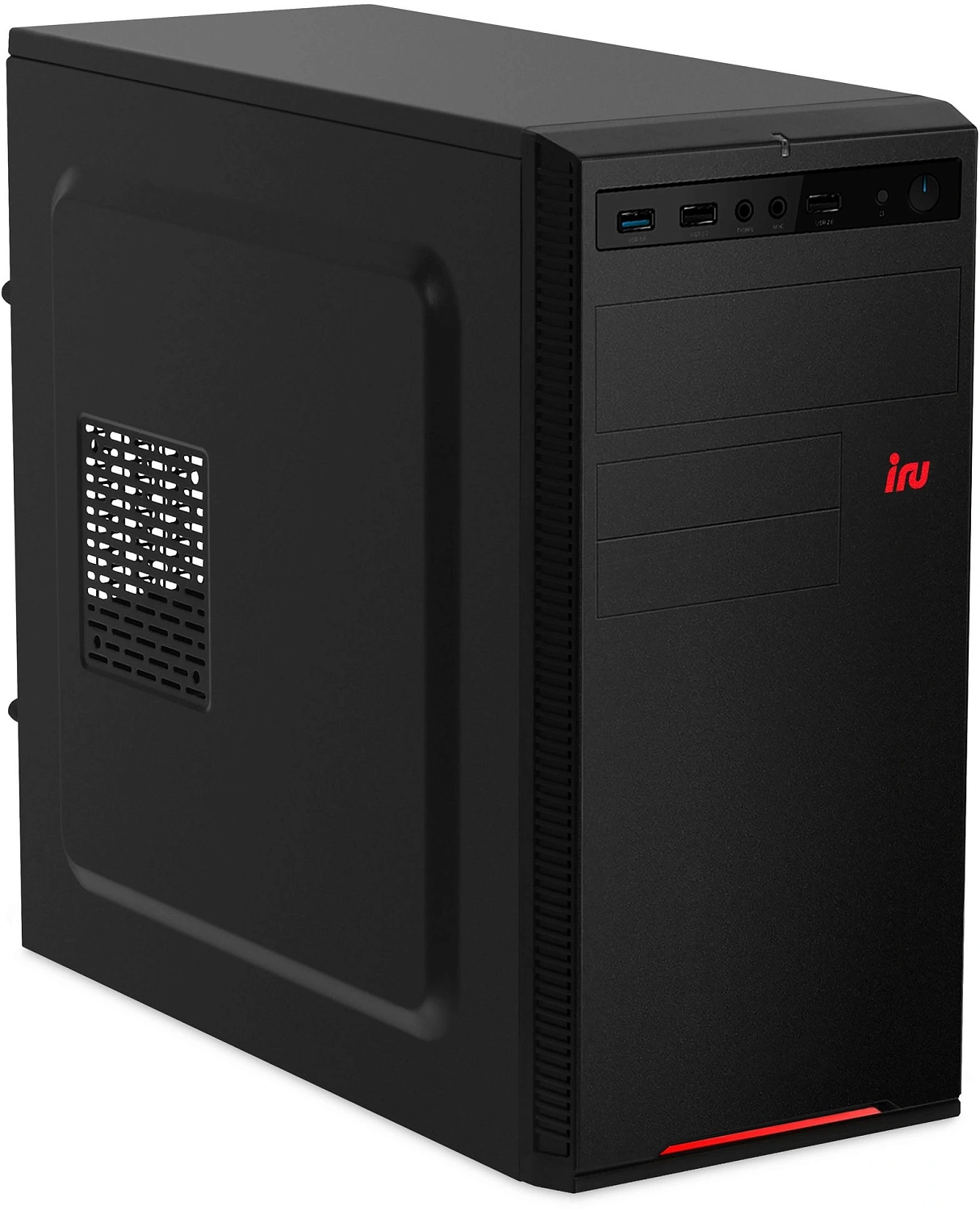 ПК IRU Planio 310H6SO MT i3 13100F (3.4) 16Gb SSD500Gb GT610 без ОС GbitEth 400W черный (RUS) (2195339)