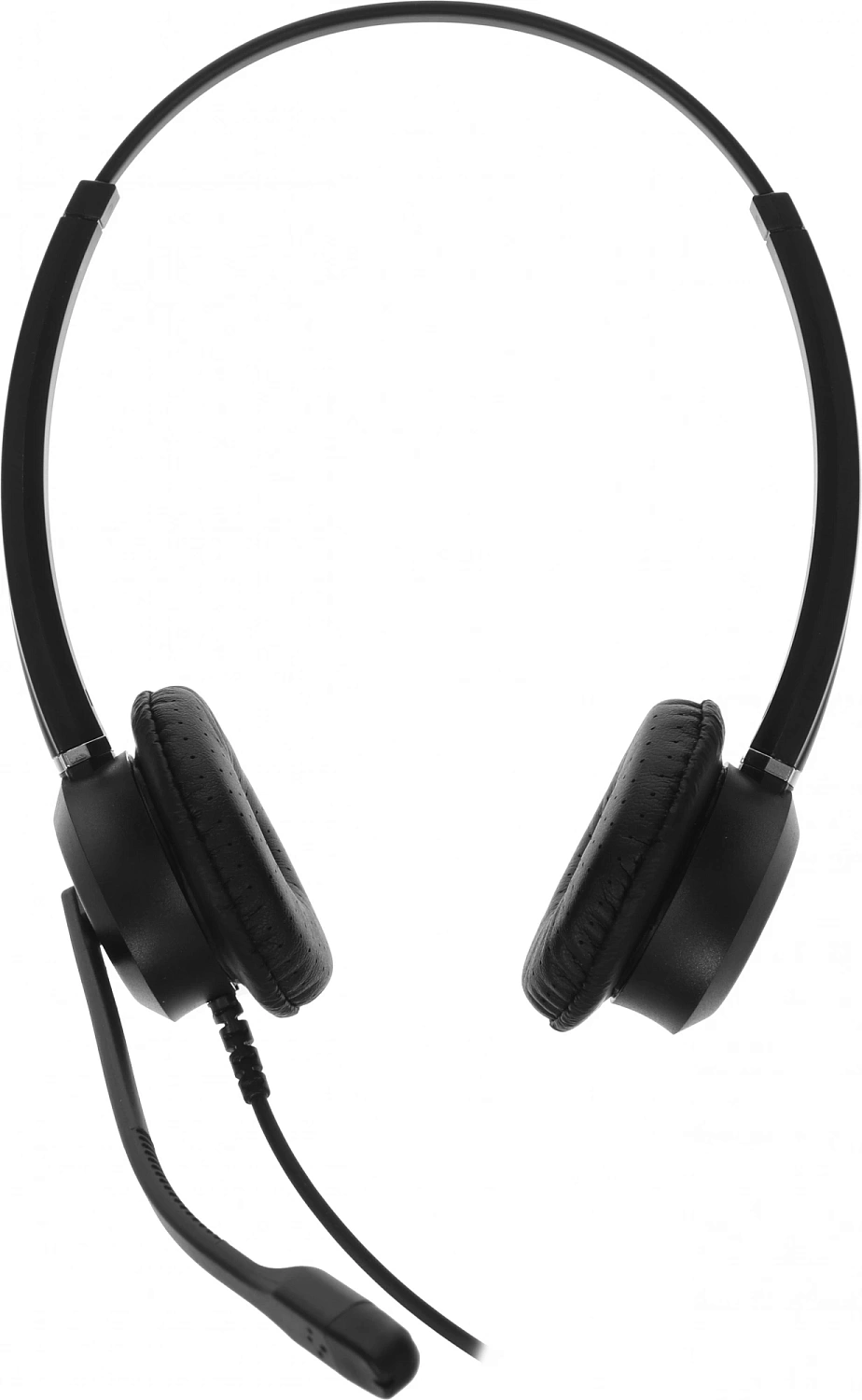 Наушники с микрофоном VT VT6200-D черный/серебристый 2.1м накладные USB оголовье (VT6200-D)