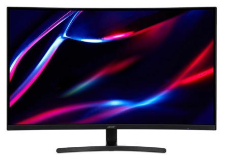 Монитор 31,5'' ACER ED323QUPBMIIPPX  Curved 1500R Black, 16:9, VA, 2560x1440, 1ms, 350, 400cd, 165Hz, 2xHDMI(2.0) + 2xDP(1.2) + Audio Out, 3Wx2, FreeSync Premium (незначительное повреждение коробки)