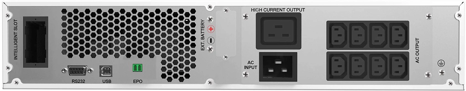 Источник бесперебойного питания Ippon Na+ II RTA 3000 3000Вт 3000ВА белый