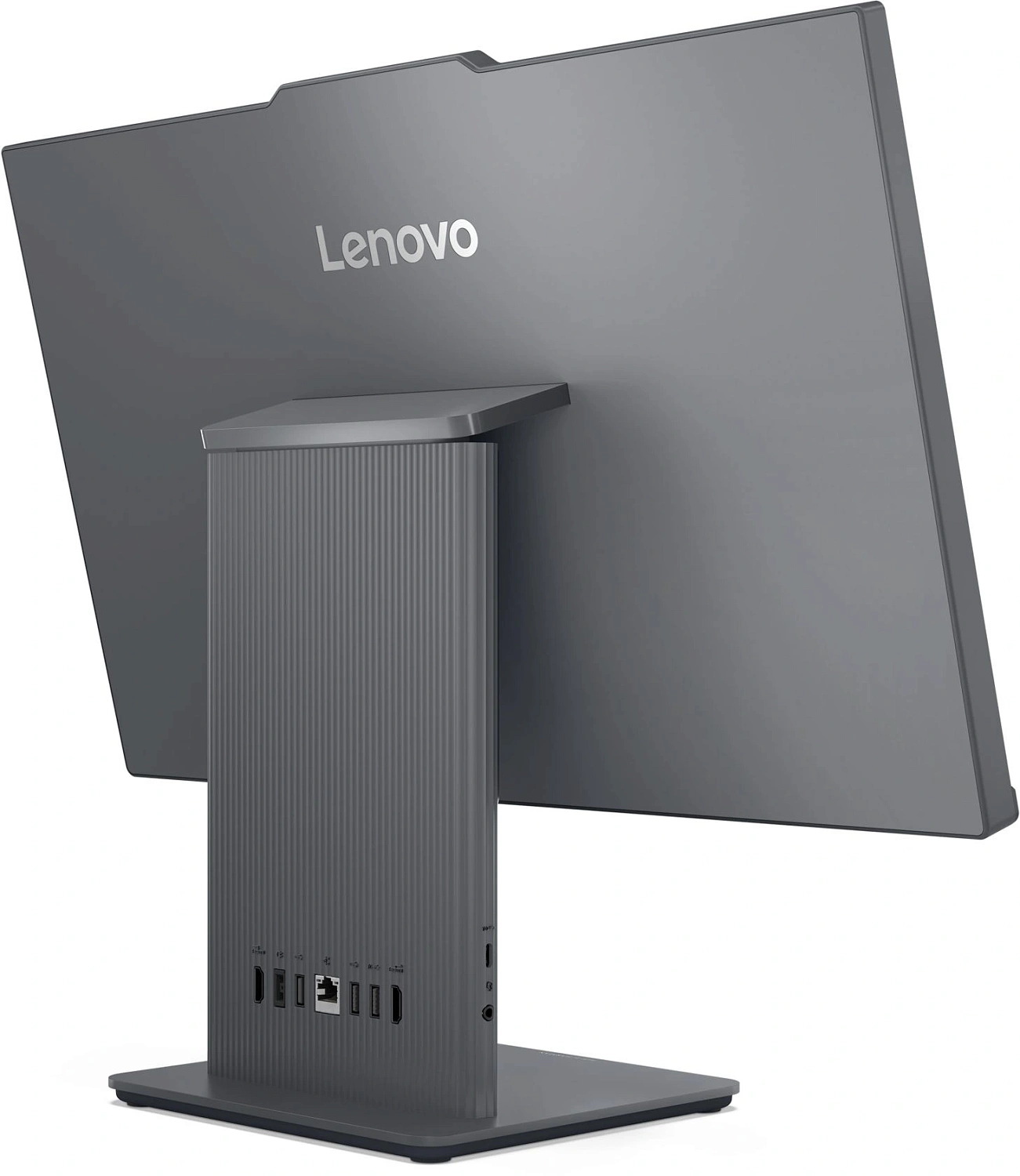 Моноблок Lenovo IdeaCentre 24IRH9 23.8" Full HD i5 13420H (2.1) 16Gb SSD512Gb UHDG без ОС GbitEth WiFi BT 90W клавиатура мышь Cam серый 1920x1080