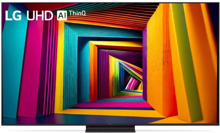 Телевизор LED LG 65" 65UT91006LA.ARUB черный 4K Ultra HD 60Hz DVB-T DVB-T2 DVB-C DVB-S DVB-S2 USB WiFi Smart TV