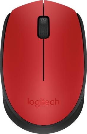 Мышь Logitech Wireless Mouse M171, red,  [910-004641]