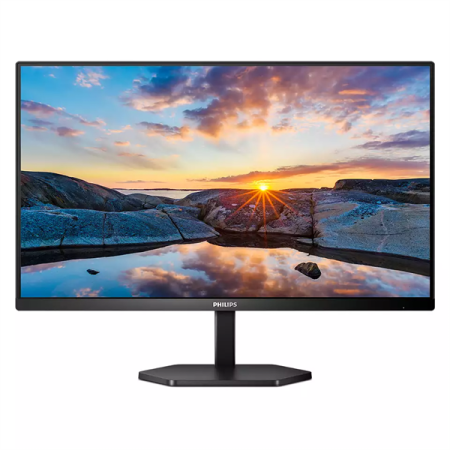 Монитор 23,8" Philips 24E1N3300A 1920x1080 75Гц IPS W-LED 16:9 4(1)ms(GtG) HDMI  USB-C 3.2 4*USB 3.3 Mega Infinity DCR 1000:1 178/178 300cd Tilt Speakers Black