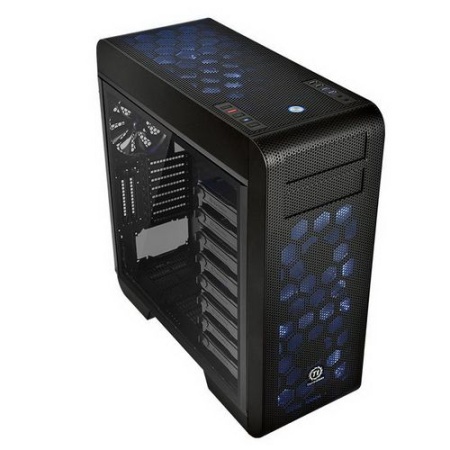 Корпус Thermaltake Core V71 TG (407788) CA-1B6-00F1WN-04 /Black/Win/SECC/Tempered Glass