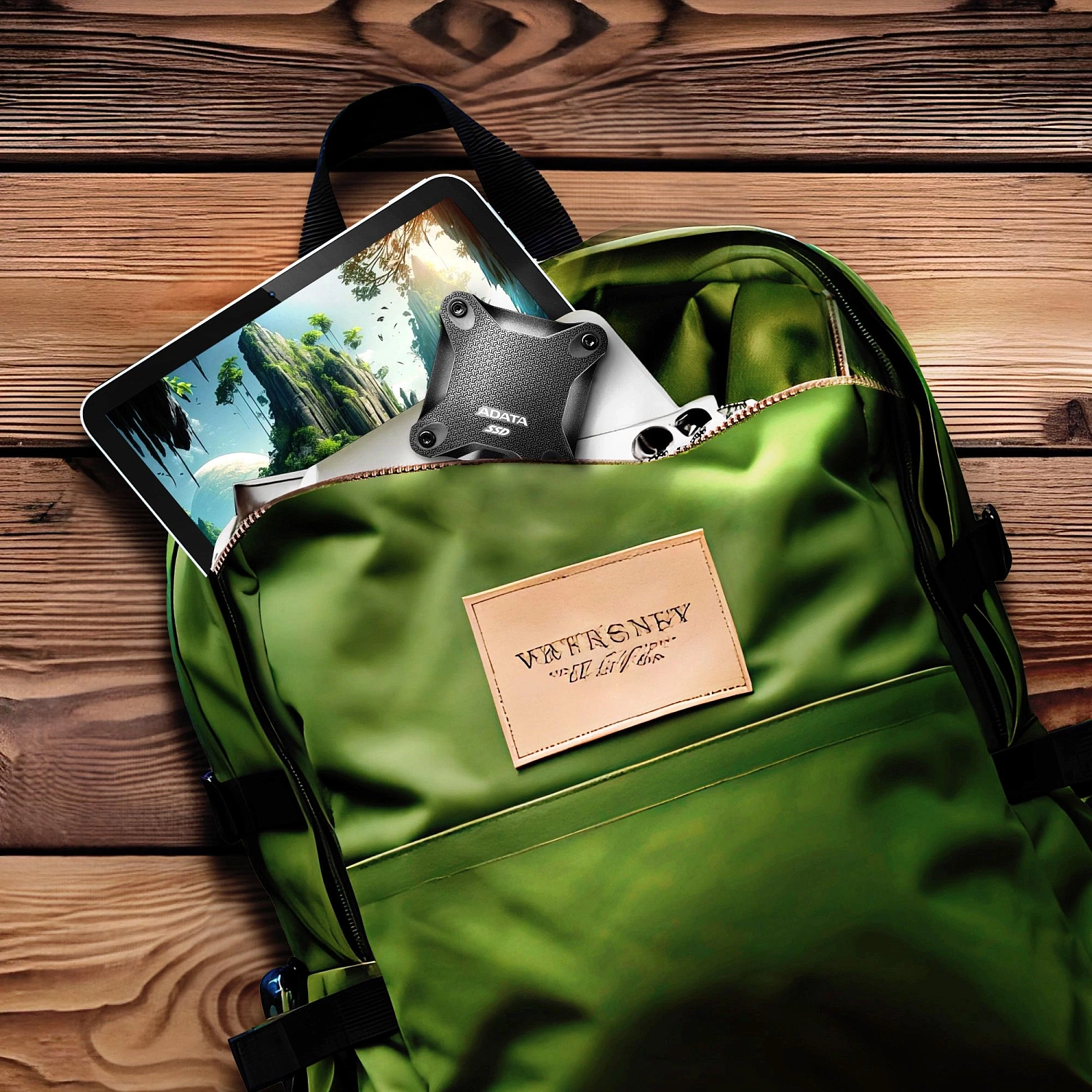 Накопитель SSD A-Data USB3.1 2TB SD620-2TCBK SD620 2.5" черный