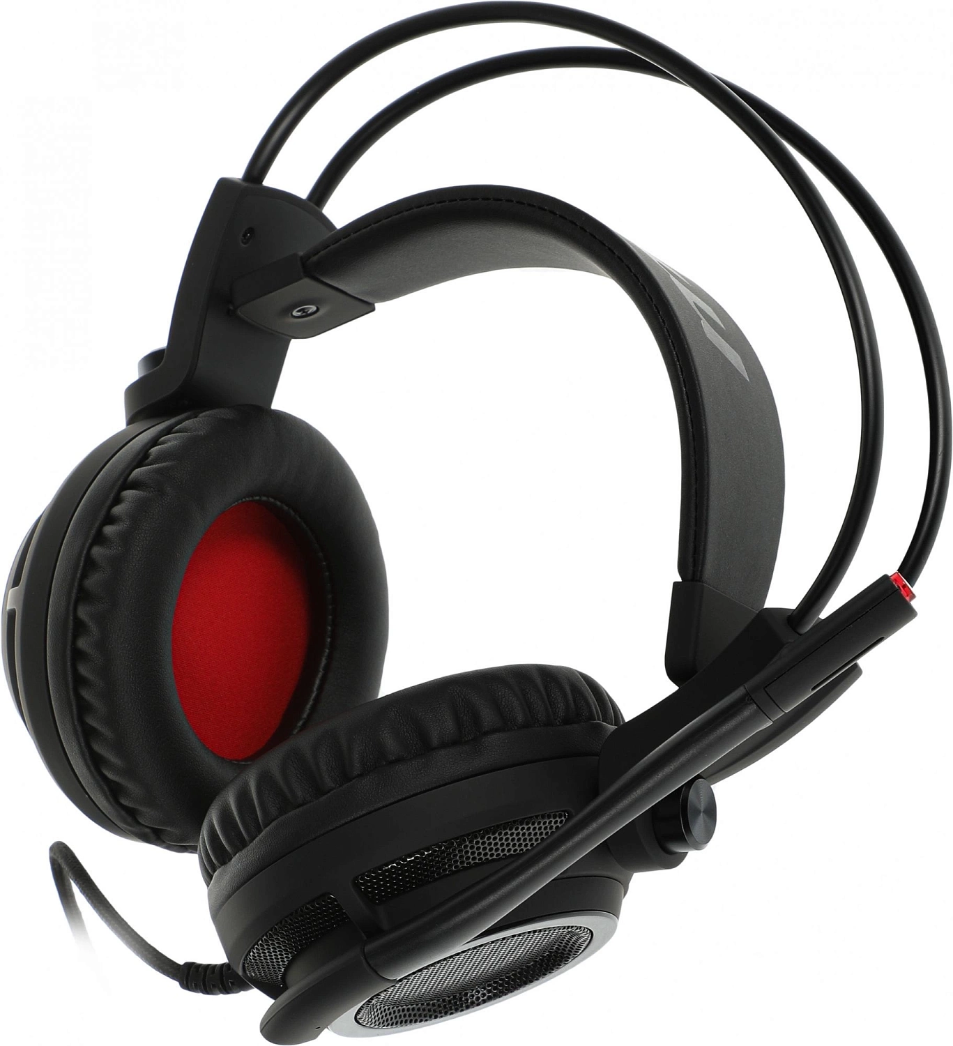 Наушники с микрофоном MSI DS502 черный 2м накладные USB оголовье (S37-0400120-SV1)