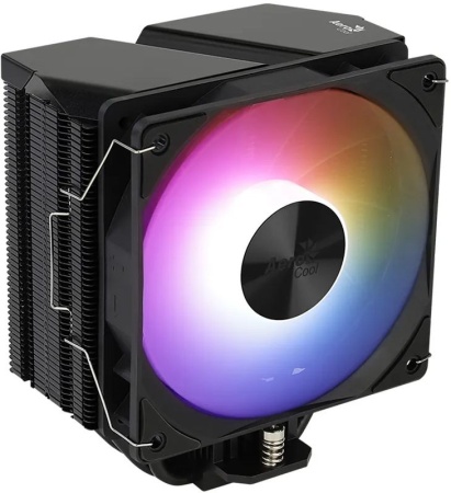 Устройство охлаждения(кулер) Aerocool Rime 4 Soc-AM5/AM4/1151/1200/2066/1700 4-pin Al 230W LED Ret