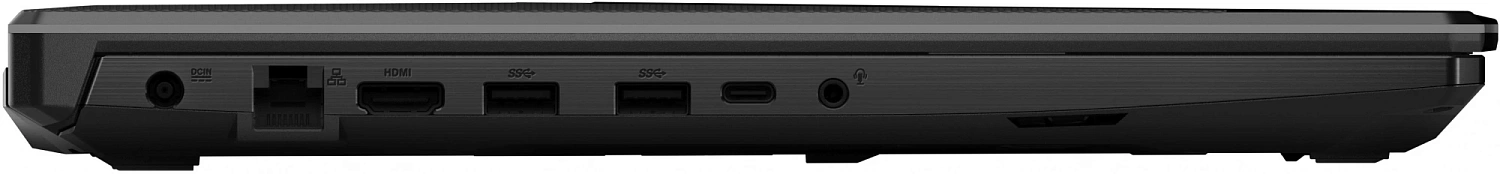 Ноутбук Asus TUF Gaming A17 FA706NFR-HX007 Ryzen 7 7435HS 16Gb SSD512Gb NVIDIA GeForce RTX 2050 4Gb 17.3" IPS FHD (1920x1080) noOS black WiFi BT Cam (90NR0JW5-M00080)