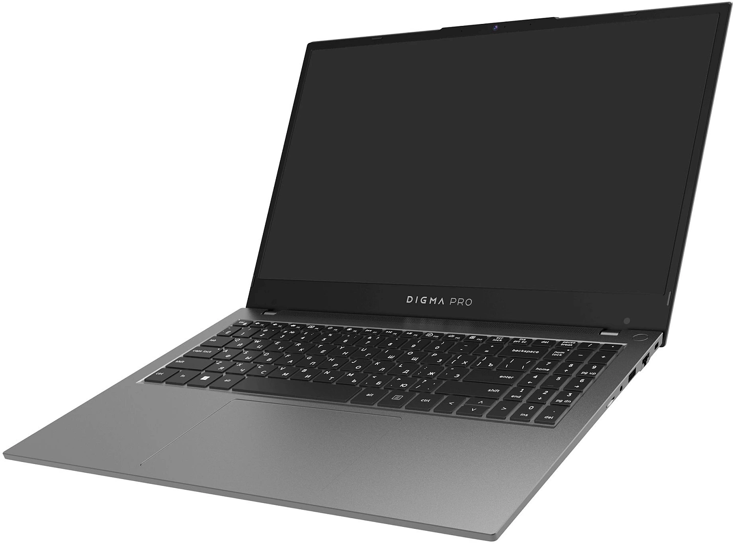 Ноутбук Digma Pro Fortis Core i5 1035G1 16Gb SSD512Gb Intel UHD Graphics 15.6" IPS FHD (1920x1080) Windows 11 Professional grey WiFi BT Cam 4250mAh (DN15P5-ADXW03)