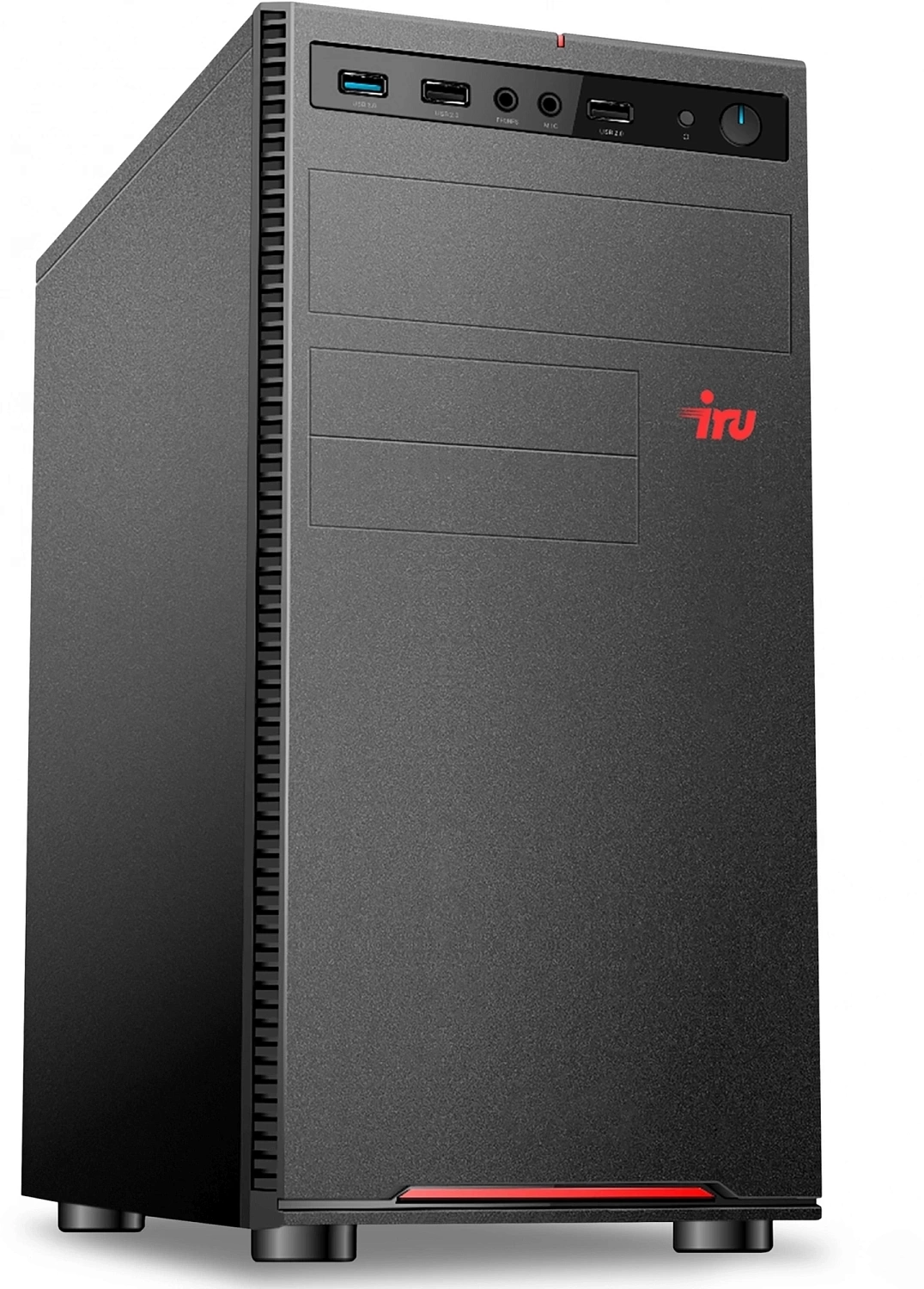 ПК IRU Опал 615 MT i5 12400 (2.5) 16Gb SSD256Gb RTX4060 8Gb Free DOS GbitEth 600W черный (2052601)