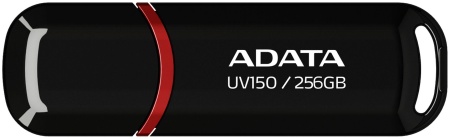 Флеш Диск A-Data 256Gb UV150 AUV150-256G-RBK USB3.0 черный