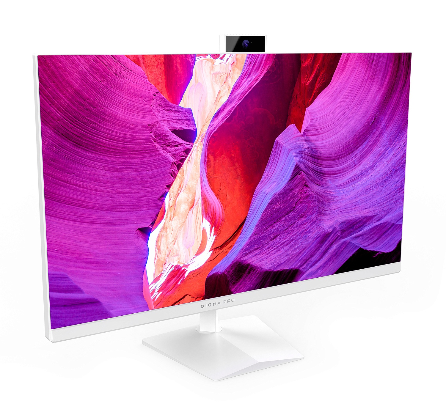 Моноблок Digma PRO AiO 27i 27" 2K i7 1165G7 (2.8) 16Gb SSD1Tb Iris Xe Windows 11 Professional GbitEth WiFi BT 90W клавиатура мышь Cam белый 2560x1440