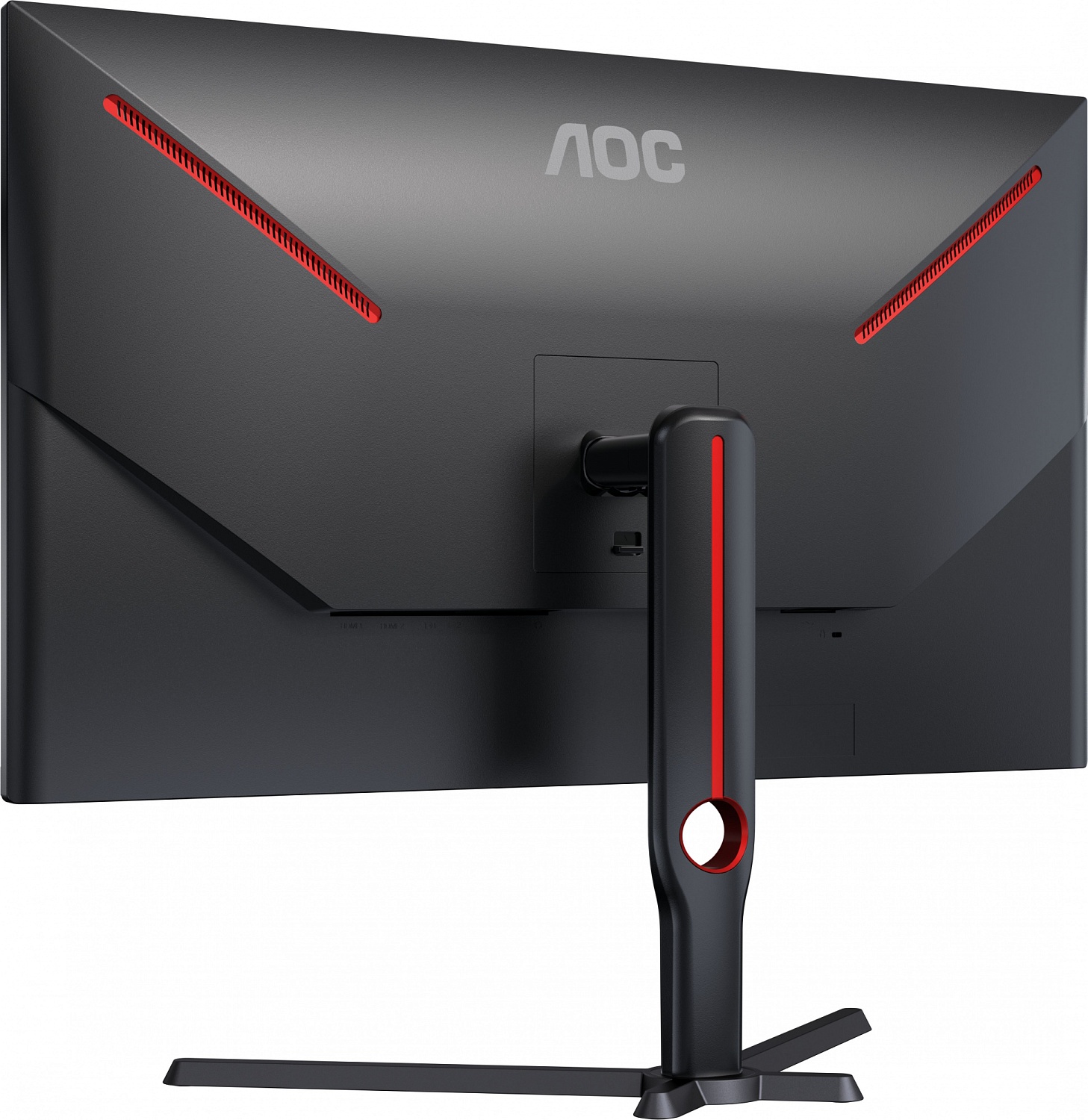Монитор AOC 31.5" Gaming U32G3X черный/красный IPS LED 1ms 16:9 HDMI M/M матовая HAS Piv 1000:1 400cd 178гр/178гр 3840x2160 144Hz DP 4K 7.79кг