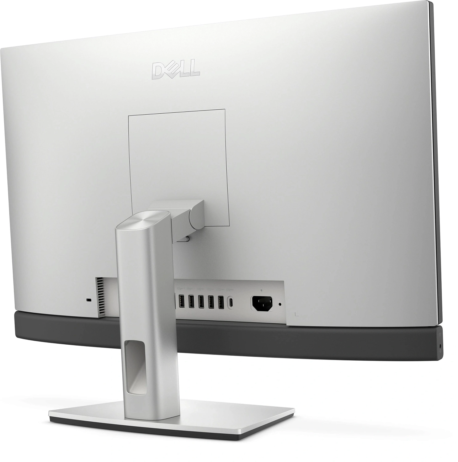 Моноблок Dell Pro 24 Plus QB24250 23.8" Full HD Core Ultra 7 265 (2.4) 32Gb SSD1Tb Graphics CR Windows 11 Pro GbitEth WiFi BT клавиатура мышь Cam серебристый 1920x1080