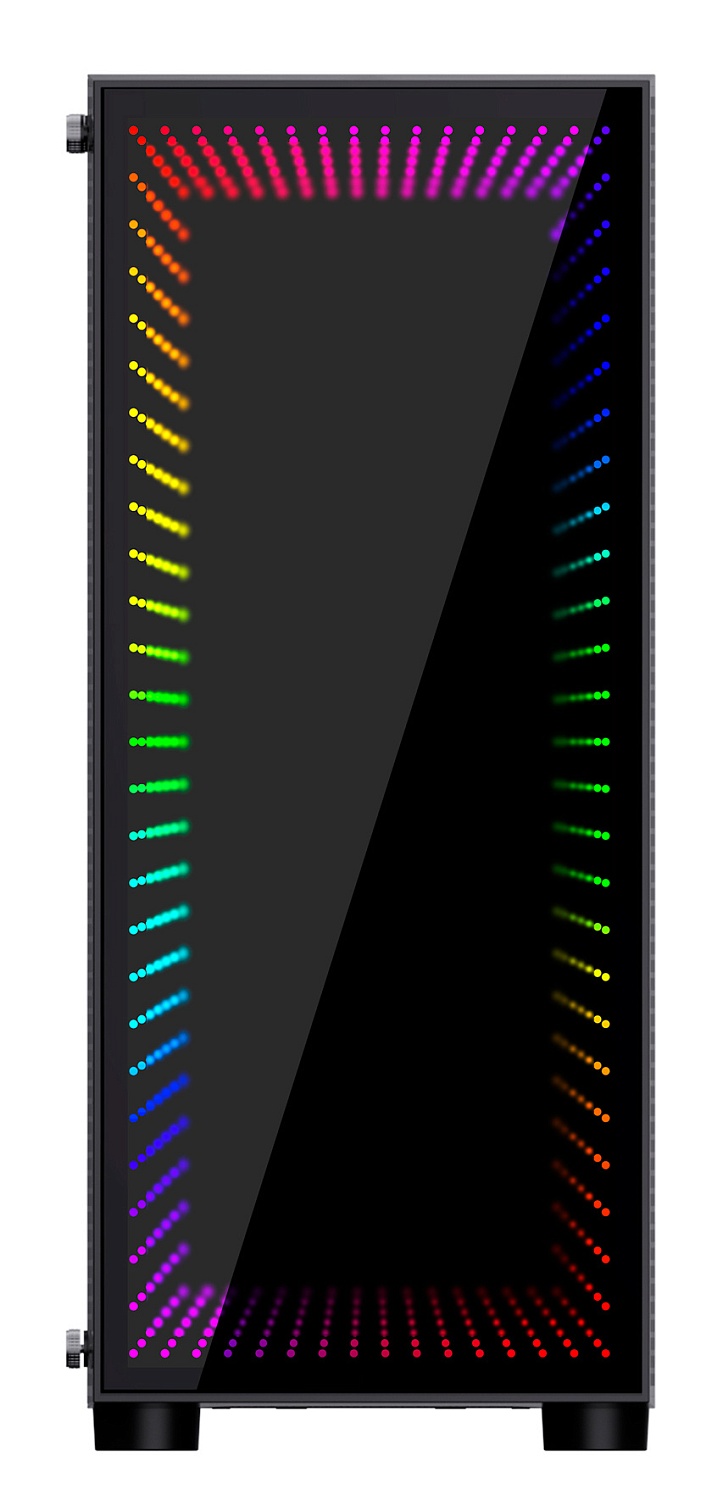 Корпус GMNG GG-CC120 черный без БП ATX 6x120mm 5x140mm 2xUSB2.0 1xUSB3.0 audio bott PSU