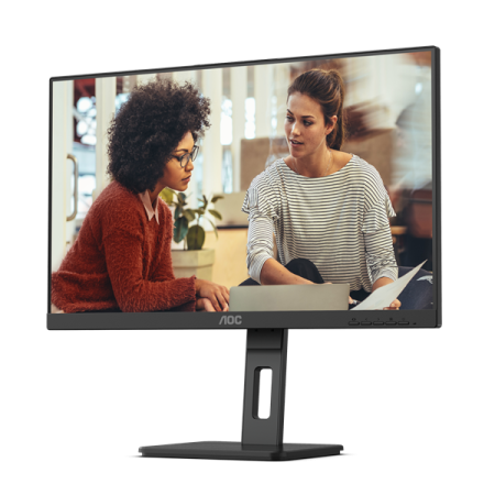 Монитор 23.8" AOC 24E3QAF 1920х1080 LCD, 16:9, IPS, 300 cd/m2, 1000:1, 20М:1, 4 ms, 178°/178°, VGA, HDMI, DP, 100 Hz, Speakers, Height, Pivot, Tilt, Swivel, Внутр, VESA, Bl (существенное повреждение коробки)