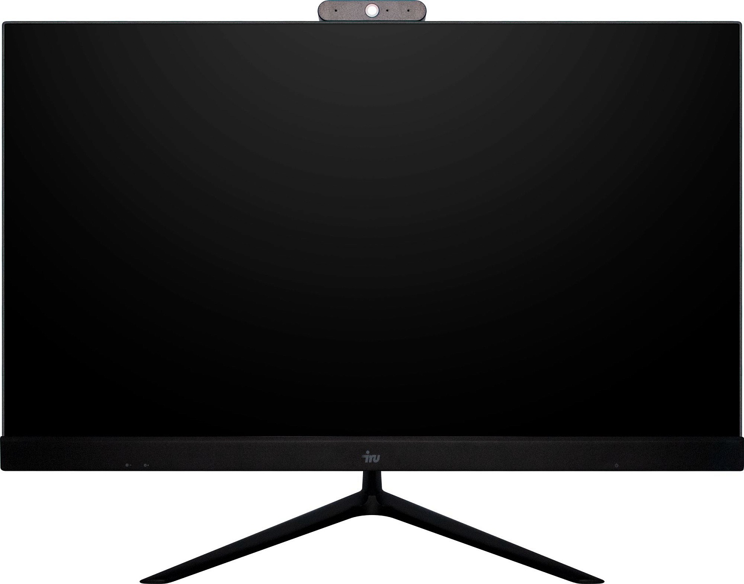 Моноблок IRU Агат 313 23.8" Full HD i3 10100 (3.6) 8Gb SSD256Gb UHDG 630 Free DOS GbitEth WiFi BT 120W клавиатура мышь Cam черный 1920x1080 (RUS)