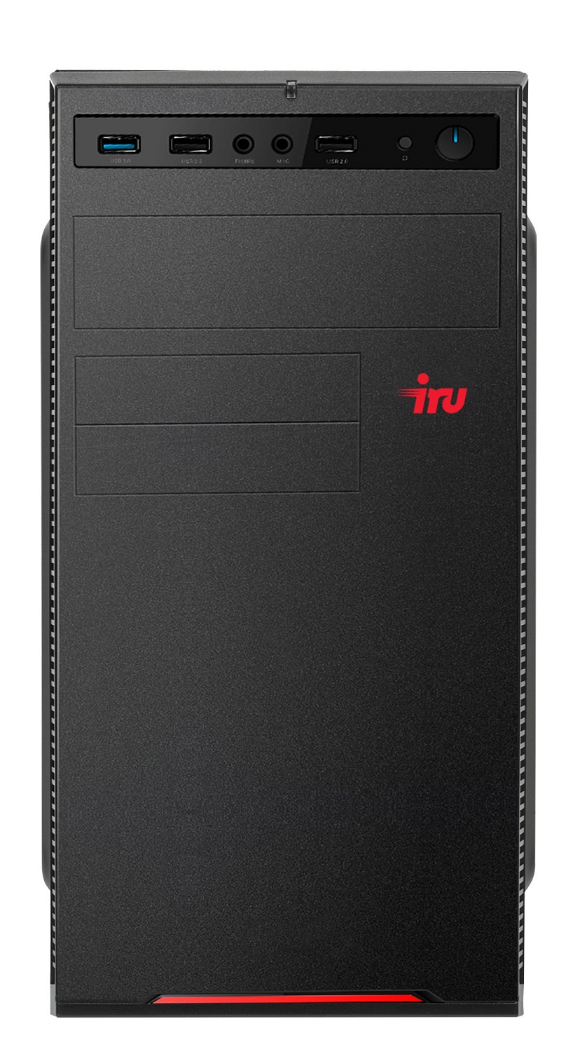 ПК IRU Home 510B5SE MT i5 11400 (2.6) 16Gb 1Tb SSD240Gb UHDG 730 Free DOS GbitEth 400W черный (1927466)