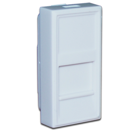 Вставка 22.5x45мм со шторкой для Кейстоуна (2шт для 45х45)