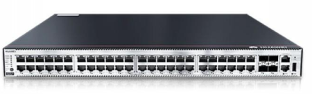 Коммутатор Huawei S5731-S48T4X (48*10/100/1000BASE-T ports,4*10GE SFP+ ports,without power module) + Basic Software + 150W AC Power module