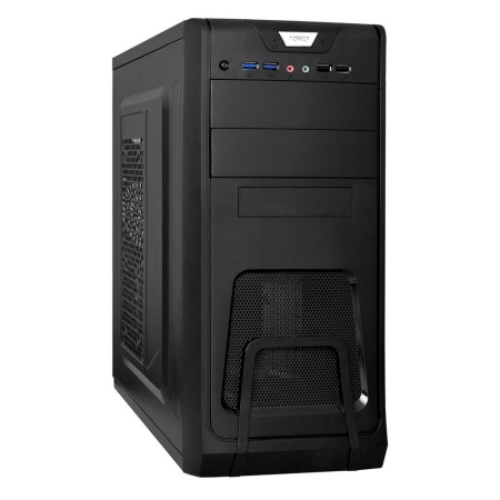 EX278394RUS Корпус Miditower ExeGate CP-603 (ATX, CPU 140mm, VGA 210mm, без БП, 2*USB+2*USB3.0, аудио, черный) (108196)