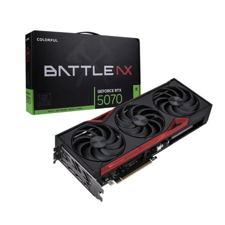 Видеокарта Colorful RTX5070 NB EX 12GB-V 12GB GDDR7 192bit 3xDP HDMI 3FAN RTL