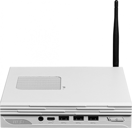 Неттоп MSI Pro DP10 13M-023RU i5 1340P (1.9) 8Gb SSD512Gb Iris Xe Windows 11 Professional 2.5xGbitEth WiFi BT 120W белый (9S6-B0A612-023)