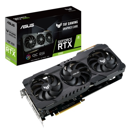 TUF-RTX3060-O12G-V2-GAMING 12GB GDDR6 192bit 2xHDMI 3xDP LHR RTL {5} (310228)