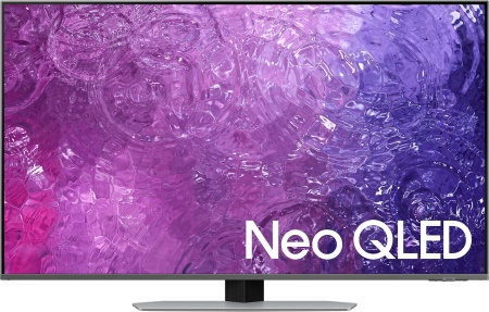 Телевизор QLED Samsung 50" QE50QN90CAUXRU Series 9 серебристый 4K Ultra HD 120Hz DVB-T2 DVB-C DVB-S2 USB WiFi Smart TV (RUS)