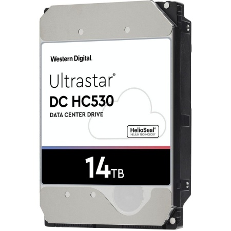 Жесткий диск серверный Western Digital 3.5" 14TB Ultrastar DC HC530 (WUH721414ALE6L0) SATA 6Gb/s, 7200rpm, 512MB, 512e
