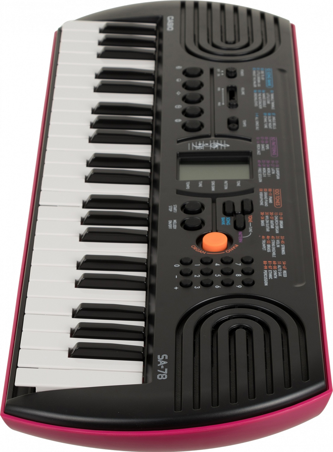 Синтезатор Casio SA-78 44клав. розовый