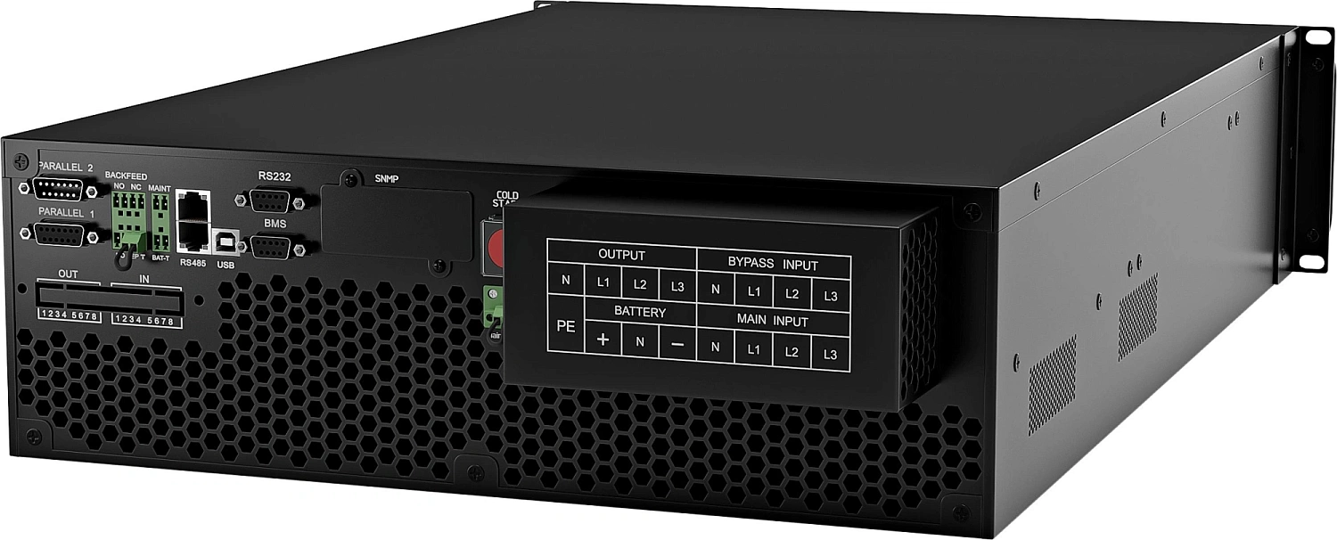 Источник бесперебойного питания Ippon Intatum RT 10K 10000Вт 10000ВА черный