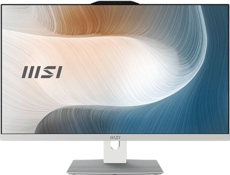 Моноблок MSI Modern AM272P 1M-685XRU 27" Full HD Core 7 150U (1.8) 32Gb SSD1Tb noOS GbitEth WiFi BT 120W клавиатура мышь Cam белый 1920x1080