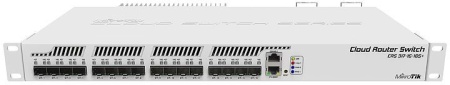 Коммутатор MikroTik CRS317-1G-16S+RM 1G 16SFP+ управляемый