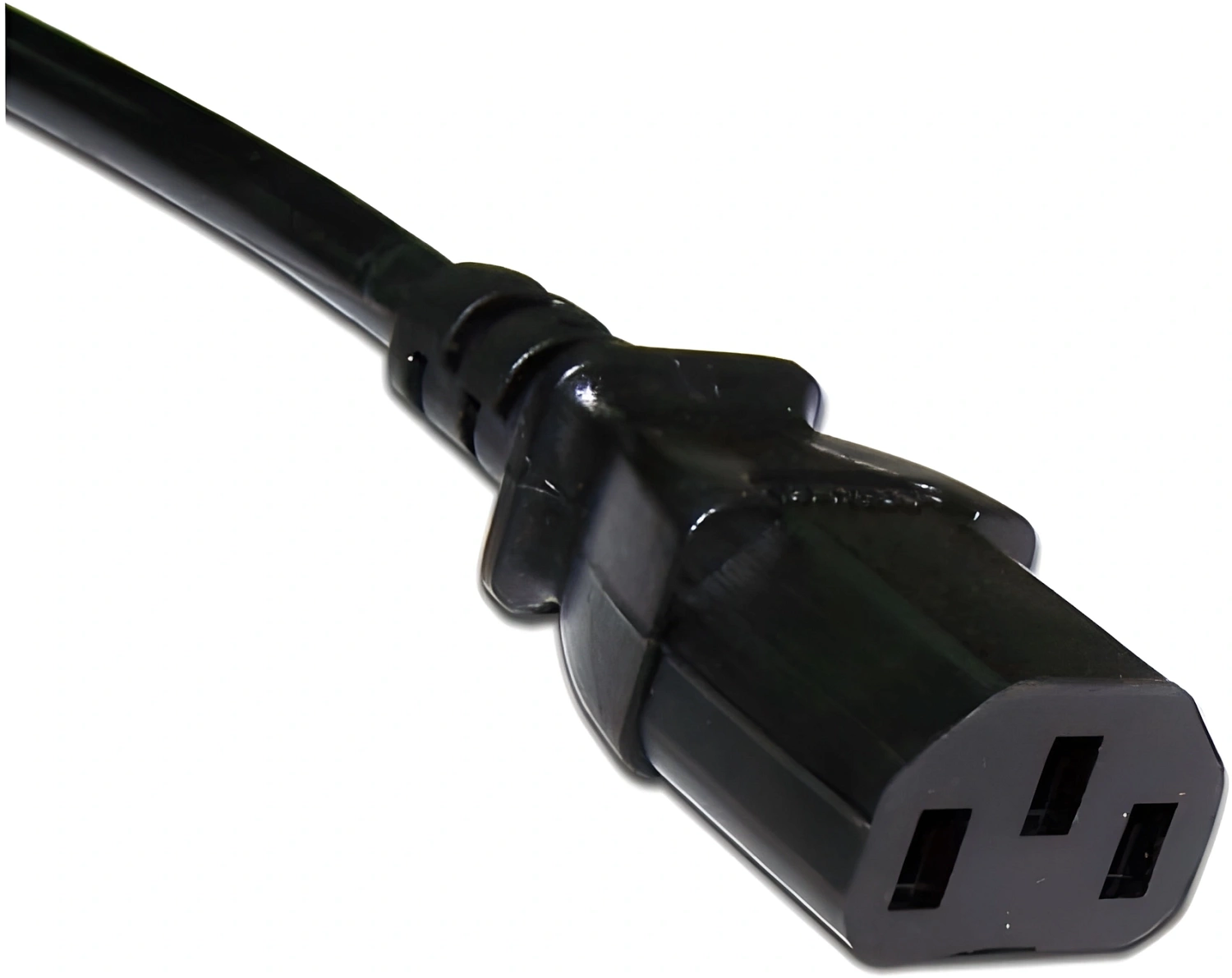 Шнур питания Lanmaster LAN-PP13/SHA-1.5-BK C13-Schuko проводник.:3x0.75мм2 1.5м 220В 10А (упак.:1шт) черный