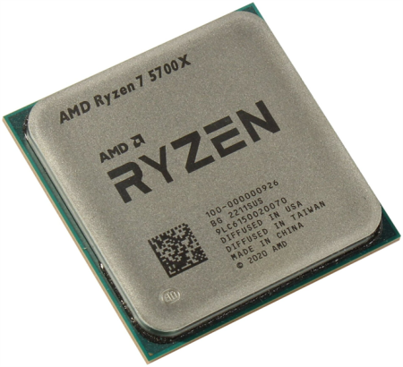 Процессор CPU AMD Ryzen 7 5700X, 100-000000926, 1 year