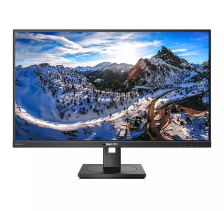 Монитор 27" Philips 279P1 4K 3840x2160 60Гц IPS W-LED 16:9 4ms 2*HDMI DP 1xUSB-C/4xUSB 3.2 RJ45 50M:1 1000:1 178/178 350cd HAS Pivot Tilt Swivel Speakers Black