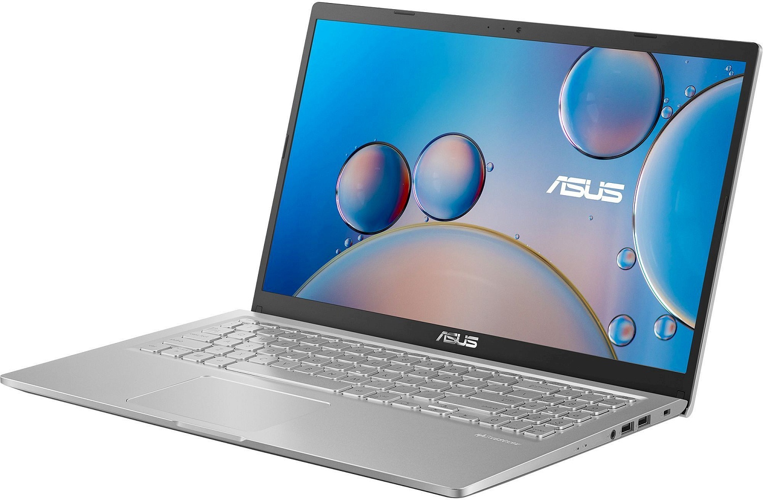 Ноутбук Asus Vivobook 15 X515EA-BQ945W Core i3 1115G4 4Gb SSD256Gb Intel UHD Graphics 15.6" IPS FHD (1920x1080) Windows 11 Home silver WiFi BT Cam (90NB0TY2-M25680)