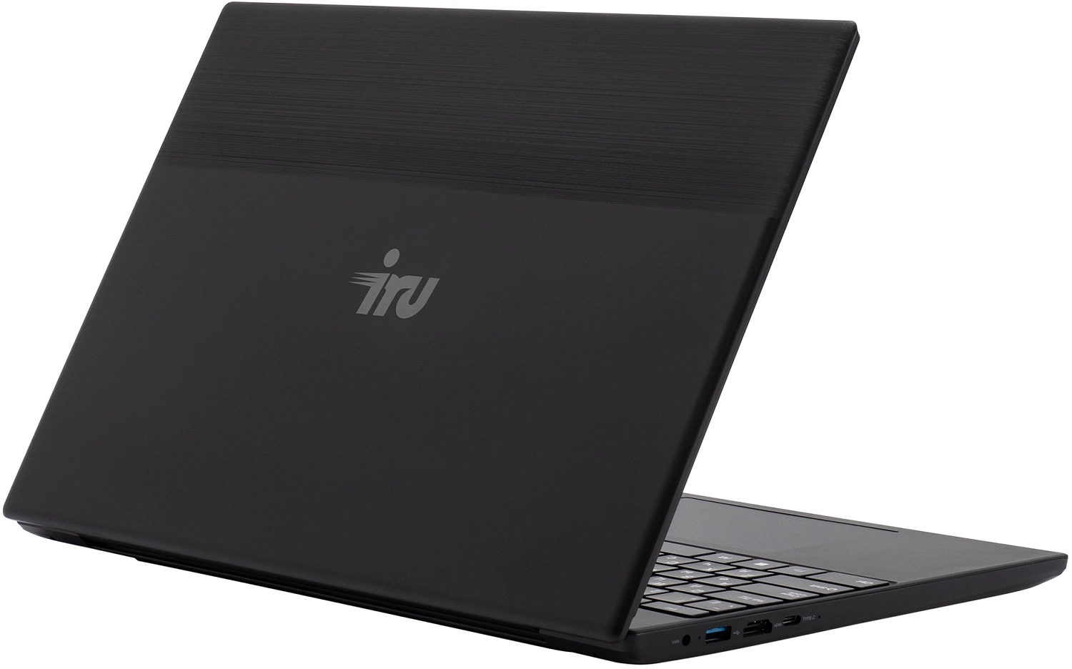 Ноутбук IRU Tactio 15ALG Core 5 1235U 8Gb SSD256Gb Intel Iris Xe graphics 1000M 15.6" IPS FHD Windows 11 Pro Pro black WiFi BT Cam (2044618)