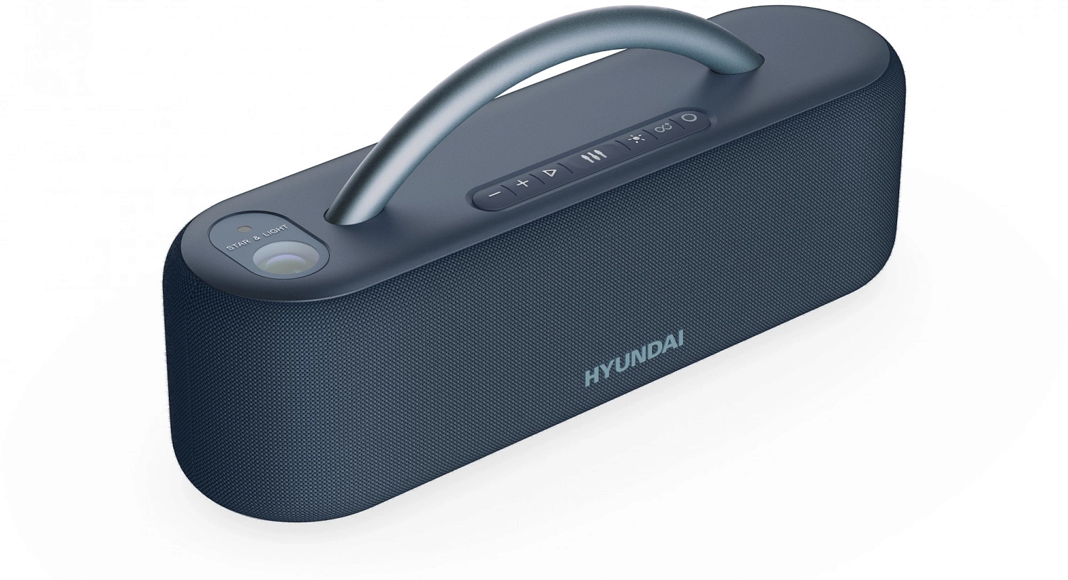 Колонка порт. Hyundai H-PS1028 черный 60W 2.0 BT 10м 4400mAh Колонка порт. Hyundai H-PS1028 черный 60W 2.0 BT 10м 4400mAh