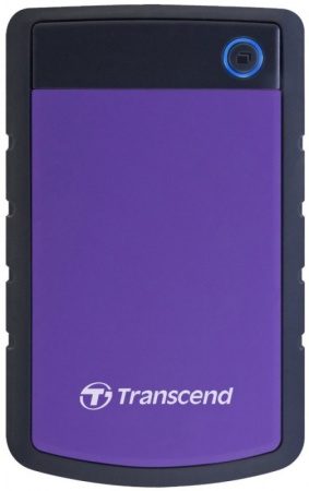Жесткий диск Transcend USB 3.0 4Tb TS4TSJ25H3P StoreJet 25H3 (5400rpm) 2.5" фиолетовый