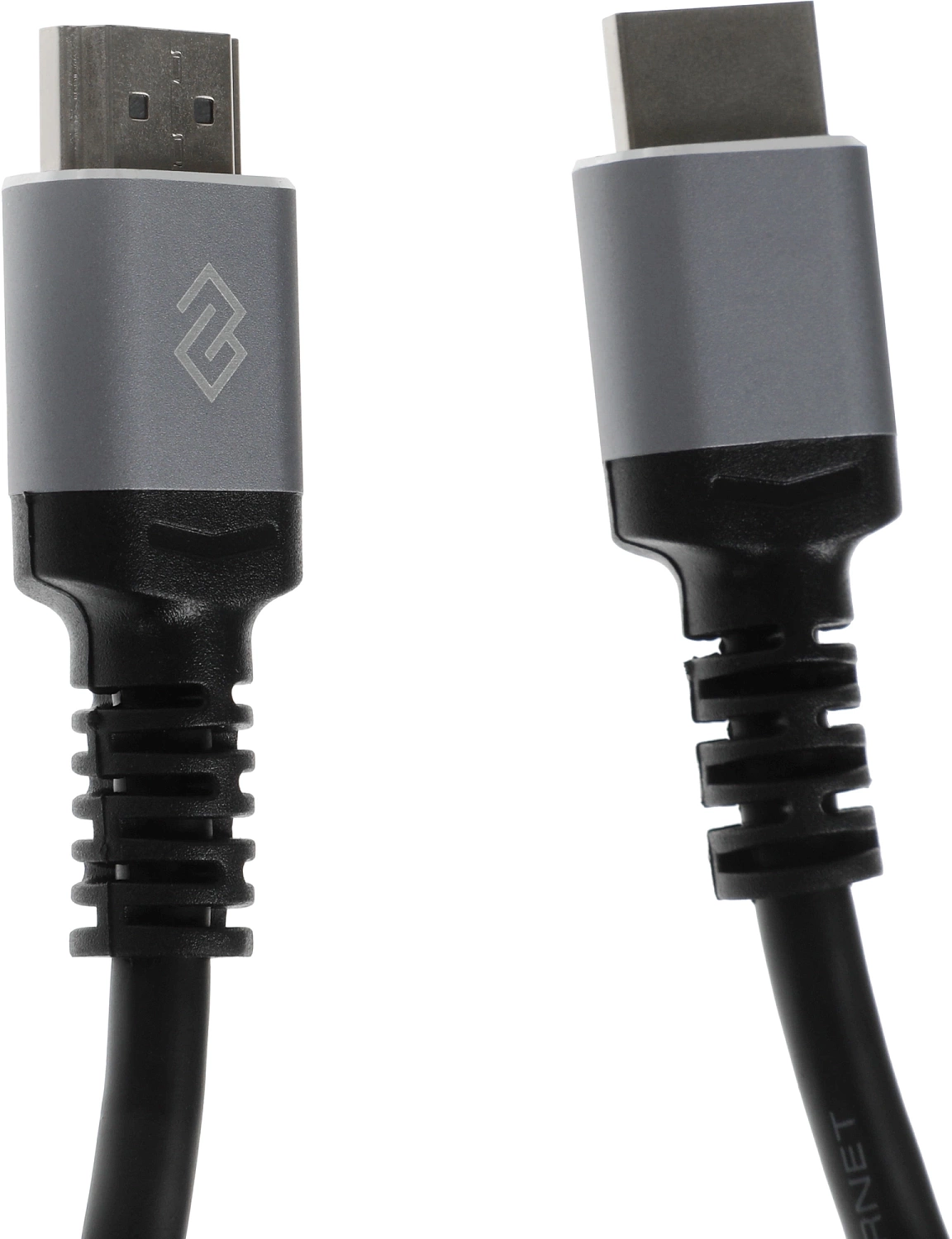 Кабель аудио-видео Digma HDMI (m)/HDMI (m) 2м. позолоч.конт. черный (D-HDMI-V2.0-2M)